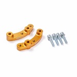 Rear brake caliper adapter from BMW E36/5 to E46 328, 330 brake disc