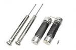 TA-Technix air suspension kit (hardness adjustable) rear axle Audi A3 / Seat Leon / Skoda Octavia / VW Golf VII