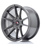 Japan Racing JR21 17X9 ET 25-35 PCD Gray